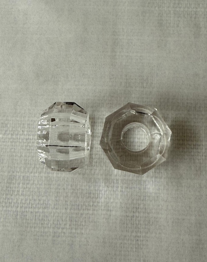 חרוז יהלום - שקוף